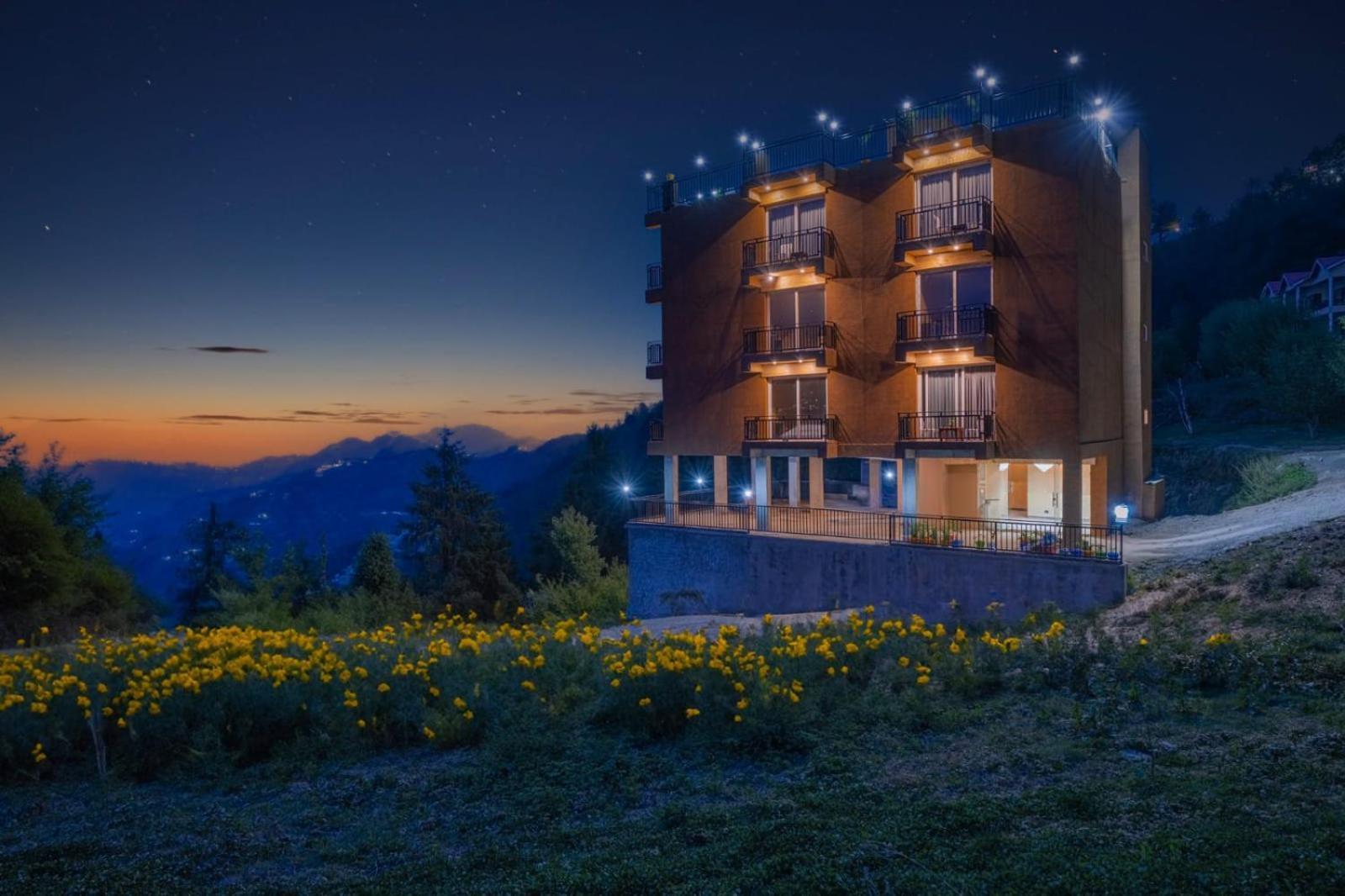 The Nature Dreams I Vacations I Conference I Mice I Family Events I Open Air Terrace I Sky Bonfire I Kufri By Exotic Stays Shimla Dış mekan fotoğraf